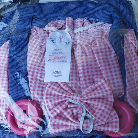 Country Cutie Costume Sz-L - Picture 2 of 8